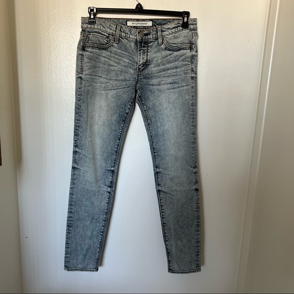 DRIFTWOOD Denim - Driftwood acid washed skinny jeans size 29